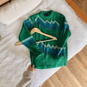 Retro bowling sweater